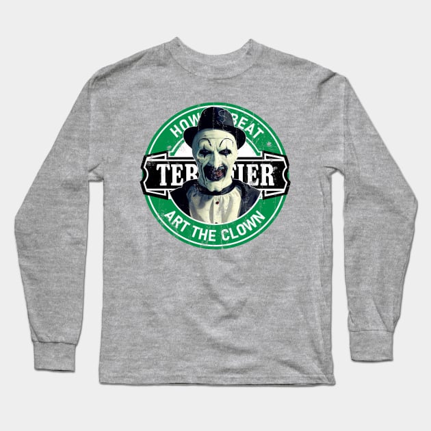 Art The Clown - Terrifier Long Sleeve T-Shirt by modar siap